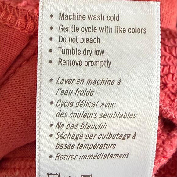 PAIGE Amandine Shorts S Pink Faded Watermelon Tassel Colorful Preppy Comfort NWT - Picture 9 of 9